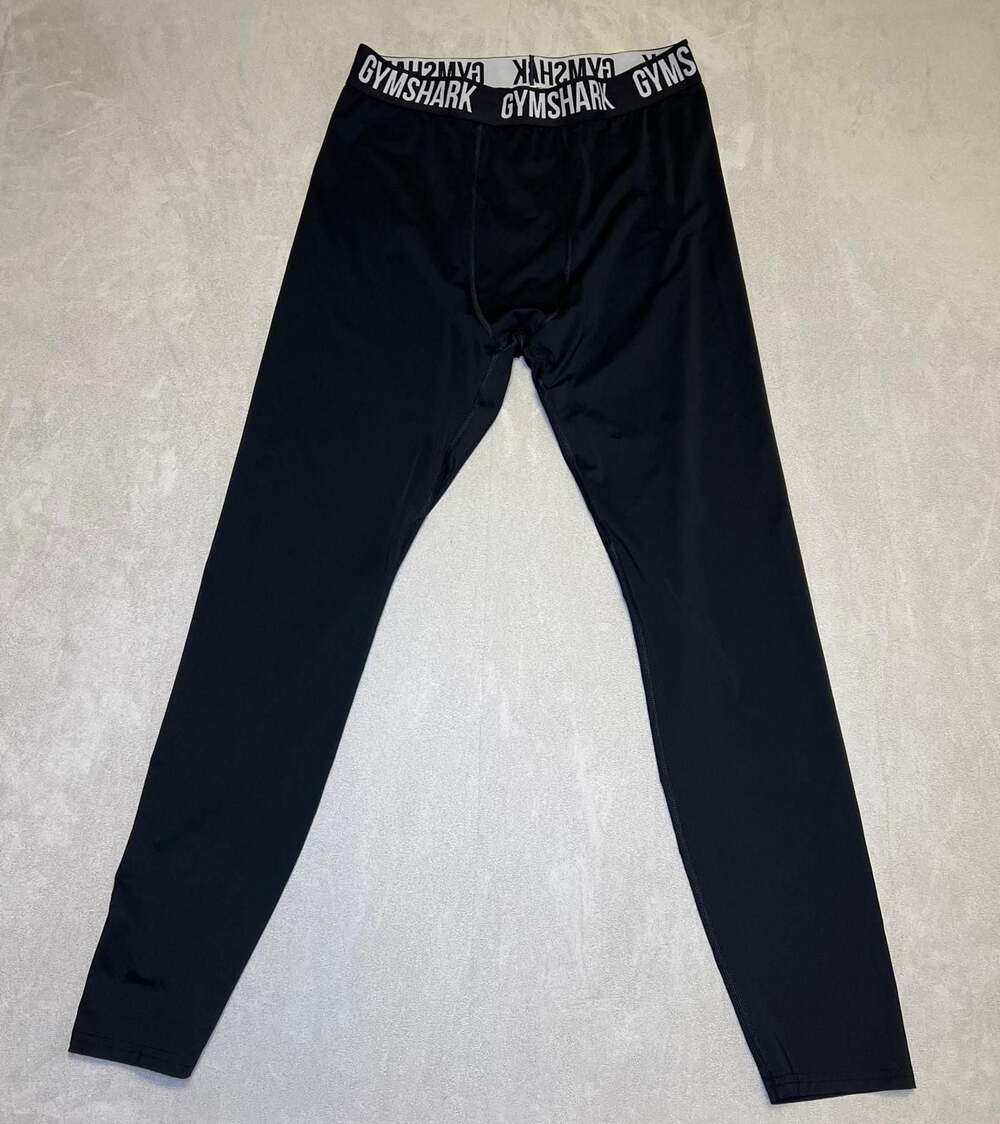 Gymshark Men's Compression Leggings Black Size XXL